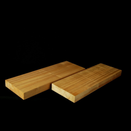 2 Body pieces in Mahogany "SPLIT"