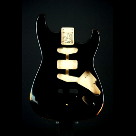 Body Black Strat Relic-David-
