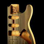 Body stile Stratocaster Mogano/Santos