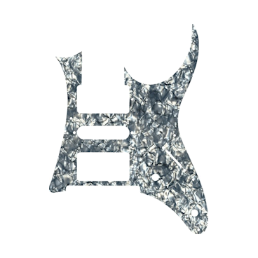 Configurable pickguard for Ibanez rg series