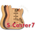 S-Caster7 Body (7 Strings)