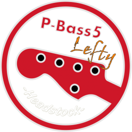  P-Bass Neck 5 strings  Lefty