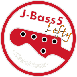  J-Bass Neck 5 strings Lefty