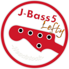 J-Bass Neck 5 strings Lefty