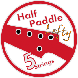 Neck bass Half Paddle-Lefty