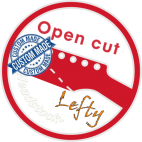 Open Headstock -Lefty-